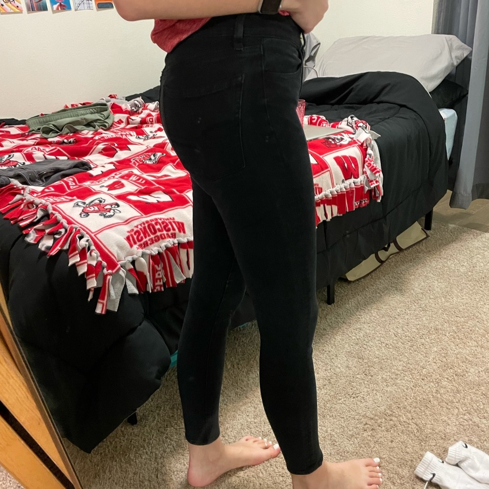Black High Rise Jeans - Picture 5 of 5